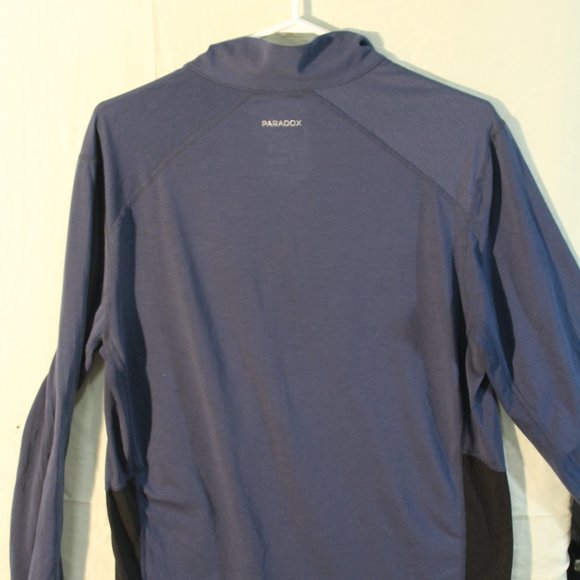Paradox Blue Long Sleeve Base Layer Shirt - Picture 3 of 4